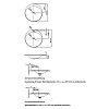 Bette Lux Oval Couture Раковина 50х50х10см., встраиваемая, 1 отв., сталь, цвет: белый
