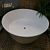 Victoria + Albert Taizu Ванна 150х60см., отдельностоящая, круглая, цвет: белый