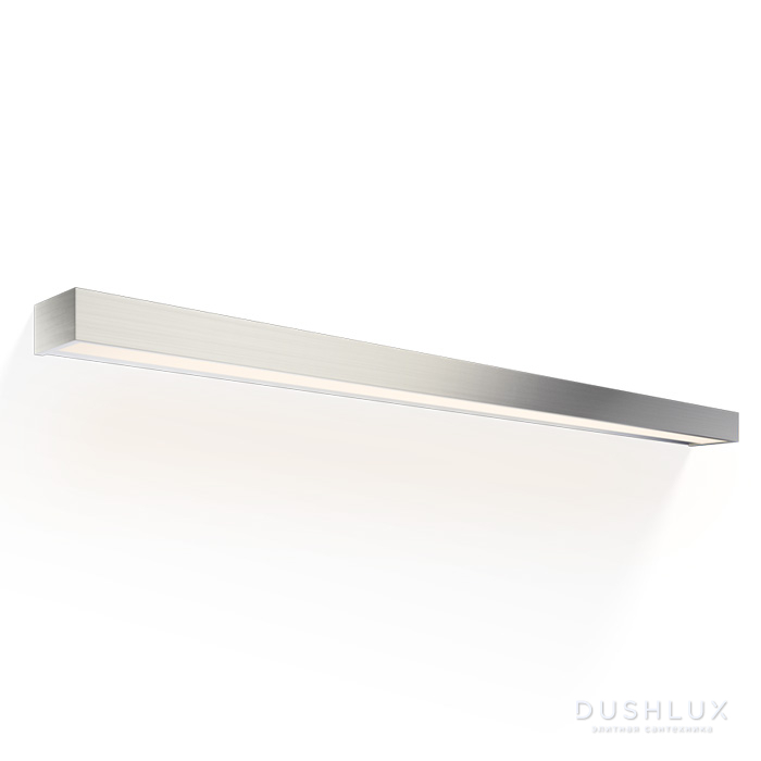 Фото Decor Walther Box 120 N LED Светильник настенный 120x10x5см, светодиодный, 1x LED 65.6W, цвет: никель сатинированный