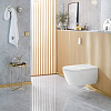 Villeroy&Boch ViClean-I 100 Унитаз-биде подвесной 38.5x59.5 см, безободковый, с антигрязевым покрытием CeramicPlus, цвет: белый