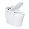 SensPa Tankless Электронный унитаз 39x67x55см, напольный, TC-8100B, цвет: белый/черный