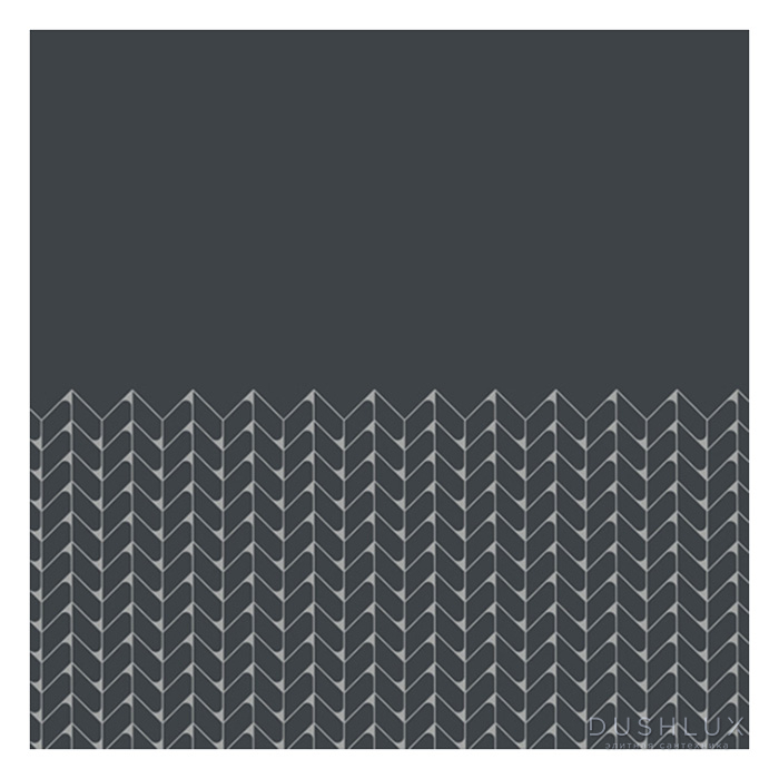 Фото Mutina Tape Керамогранит 20.5х20.5см, универсальная, глазурованный, цвет: mesh half black
