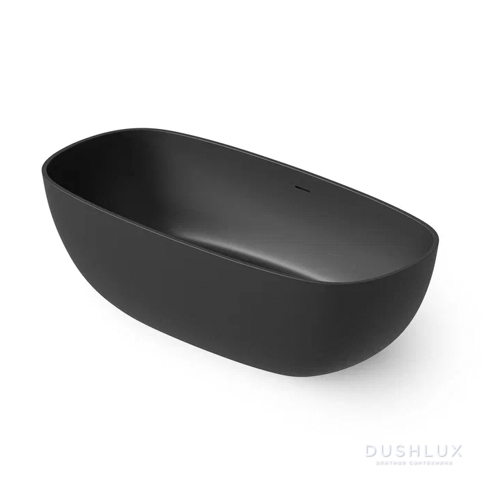 Фото Dea Design Modern Ванна 162x80x54см., отдельностоящая, Solid Surface, цвет: Black №16