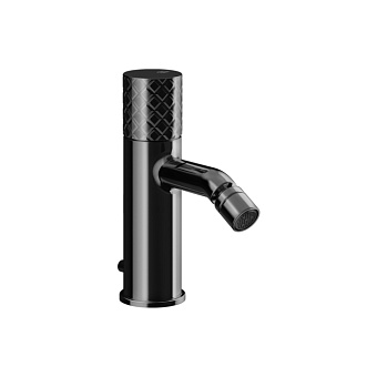 Gessi Habito Intreccio Смеситель для биде, 1 отв., с донным клапаном, цвет: Black Metal PVD