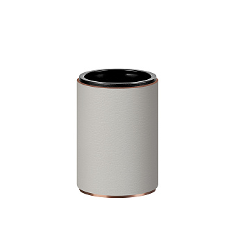 ADJ Стакан для зубных щеток, D7xH10 см., цвет:copper/устричный