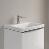 Villeroy&Boch Subway 3.0 Раковина 55х44х16.5см., 1 отв., подвесная, с антигрязевым покрытием CeramicPlus, без перелива, цвет: альпийский белый