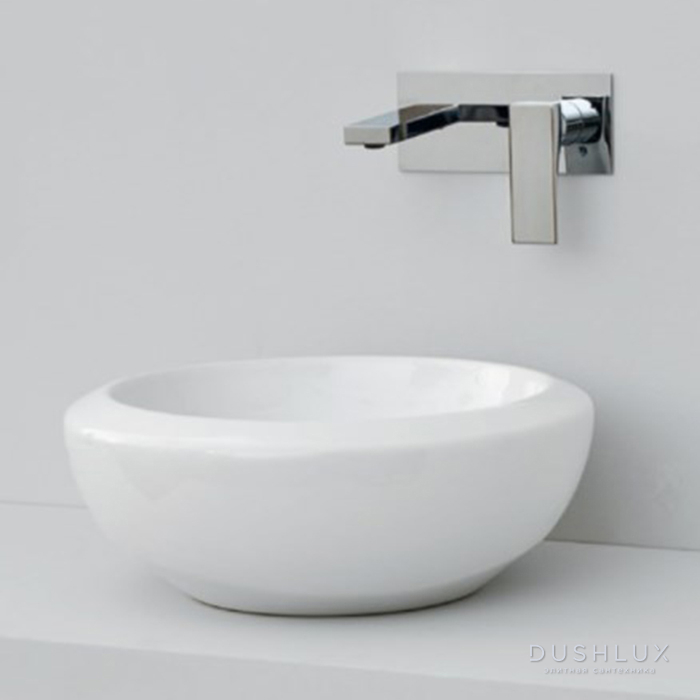 Фото Artceram Blend Раковина 46 см, без отв., цвет: белый