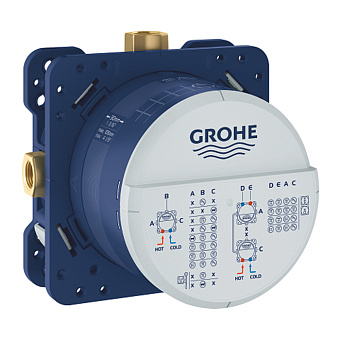 Grohe Rapido SmartBox Универсальная встроенная часть, 1/2″, цвет: хром