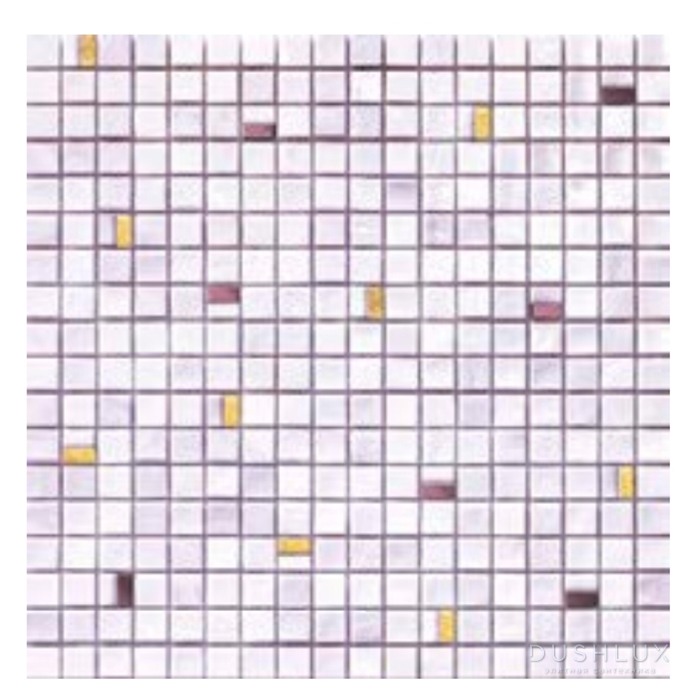 Фото Sicis Colors Мозаика 29.5x29.5см, универсальная, стекло, цвет: amethyst0/gold-violet