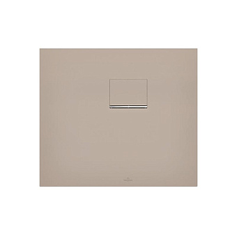 Villeroy&Boch Squaro Infinity Душевой поддон 80х75х4см., Quaryl®, монтаж справа, цвет: Brown