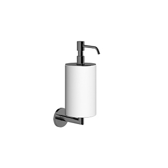 Gessi Tondo Дозатор для мыла настенный белый, цвет: Black XL