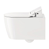 Duravit SensoWash Унитаз 57x37см., подвесной, Rimless, HygieneGlaze, с крышкой биде, цвет: белый