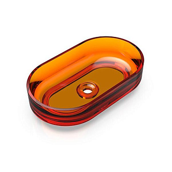 Knief Ellipse Shape Раковина 55x32x14см., без отв., накладная, из полимерного материала, цвет: Citrin # 060