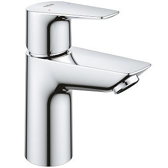 Grohe BauEdge Смеситель для раковины, 1 отв., без донного клапана, цвет: хром