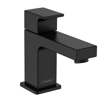 Hansgrohe Vernis Shape 70 Кран для холодной воды, без сливного набора, матовый черный