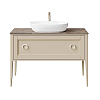 Kerama Marazzi Plaza Classic Тумба напольная 120см, 1+1 ящик, цвет: капучино матовый