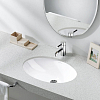 Villeroy&Boch Loop & Friends Раковина 48.5х32.5 см, без отв., накладная, с антигрязевым покрытием CeramicPlus, цвет: белый