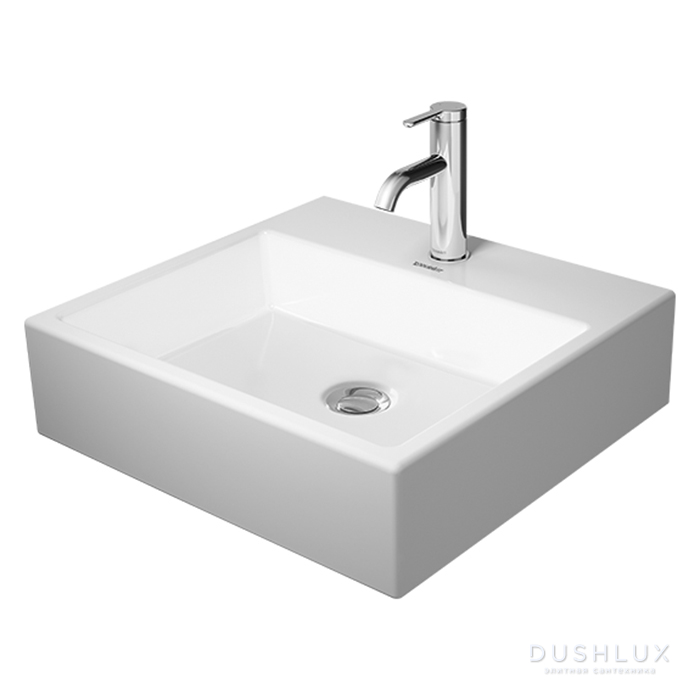 Фото Duravit Vero Air Раковина 50х47 см, подвесная, без перелива, с 1 отв. цвет: белый