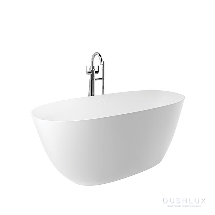 Фото Kludi Resa O Ванна отдельностоящая 160x70x60см, материал: Kludi SOLID, цвет: белый матовый