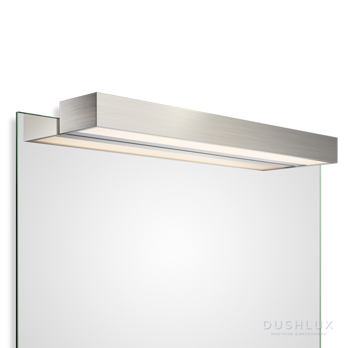 Фото Decor Walther Box 1-60 N LED Светильник на зеркало 60x10x5см, светодиодный, 1x LED 32.8W, цвет: никель сатинированный