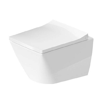 Duravit Viu Унитаз подвесной безободковый 37х48см, цвет: белый