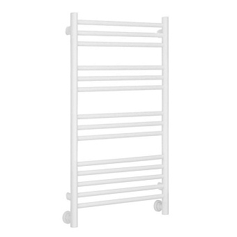 Neoinox Rondo Полотенцесушитель 75x45см, водяной для ГВС, цвет: белый матовый
