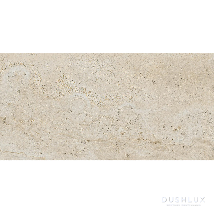 Фото Provenza Unique Travertine Керамогранит 120x60x0.95см, глазурованный, универсальная, цвет: Minimal Cream Natural Tecnica R11