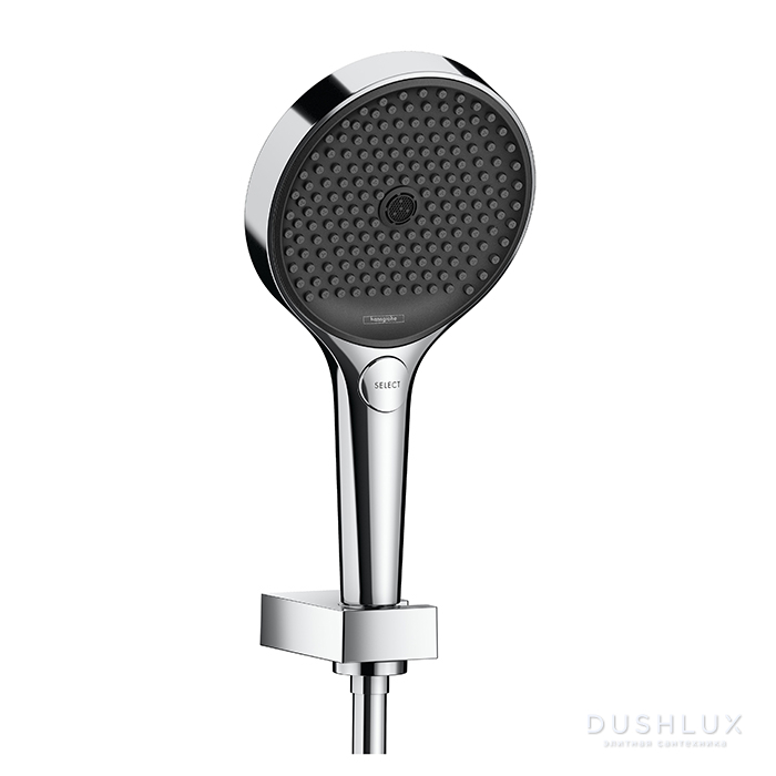 Фото Hansgrohe Rainfinity Душевой набор (ручной душ 130мм, 3jet, держатель, шланг 1600мм), цвет: хром