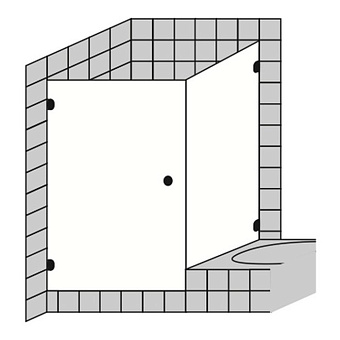 Sprinz BS-Dusche Душевое ограждение 80x80x190см.
