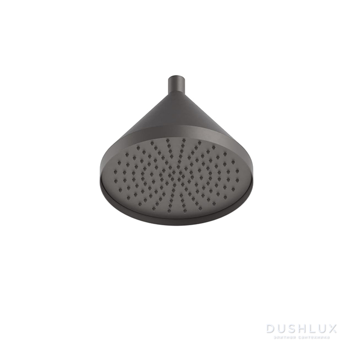 Фото Fantini Fontane Bianche Верхний душ, D20 см, цвет: Matt Gun Metal PVD