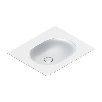 Catalano Sfera Раковина консоль 60x50см, с 1 отв., цвет: белый матовый