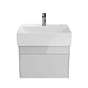 Kerama Marazzi Logica Тумба 56.4x46x40.3см., подвесная, 2 ящика, цвет: белоснежный