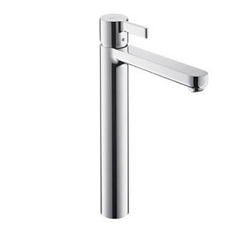 Hansgrohe Metris S Смеситель для раковины с донным клапаном, на 1 отв., излив 189мм, h251мм, цвет: хром