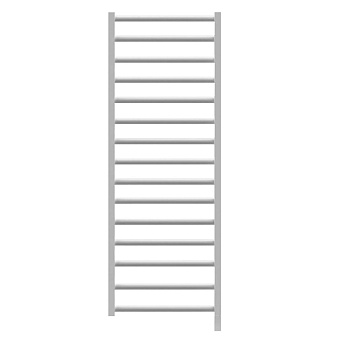 Neoinox Eco Полотенцесушитель 150x60см, электрический, тэн, цвет: белый матовый