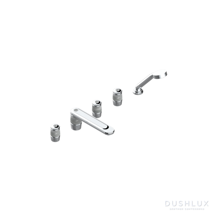 THG CORVAIR FIOR DI BOSCO Смеситель на борт ванны на 5 отверстий ...