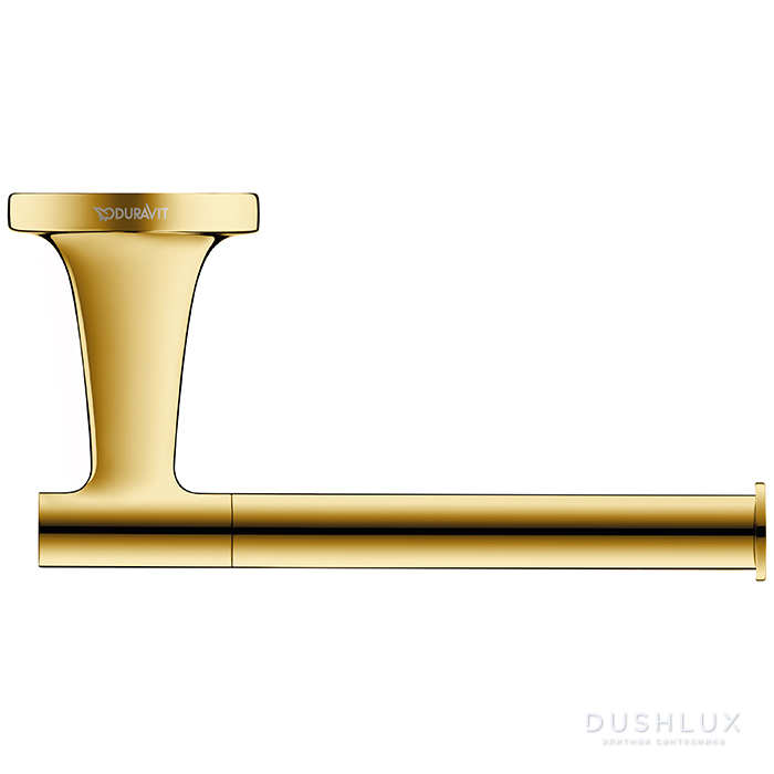Фото Duravit Starck T Держатель туалетной бумаги, подвесной, цвет: Gold Polished