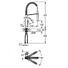 Grohe Eurocube, Смеситель для мойки, цвет: хром
