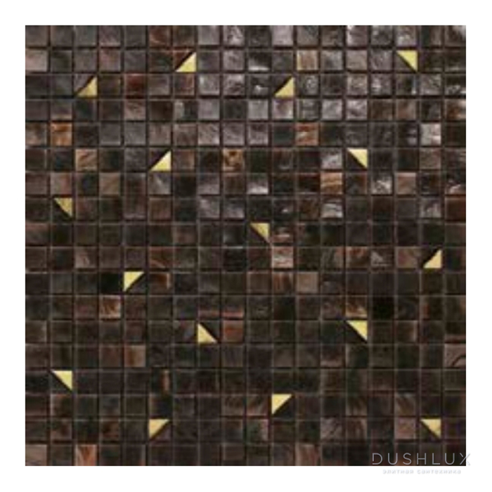 Фото Sicis Colors Мозаика 29.5x29.5см, универсальная, стекло, цвет: chestnut/kaki-citrus