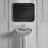 Kerasan Waldorf Раковина 60x55 см, 3 отв., с пьедесталом, керамическая, цвет: белый/хром