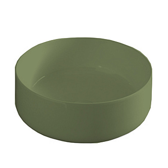 Artceram Cognac Раковина Ø42см., накладная, без отв., Saniglaze, цвет: salvia