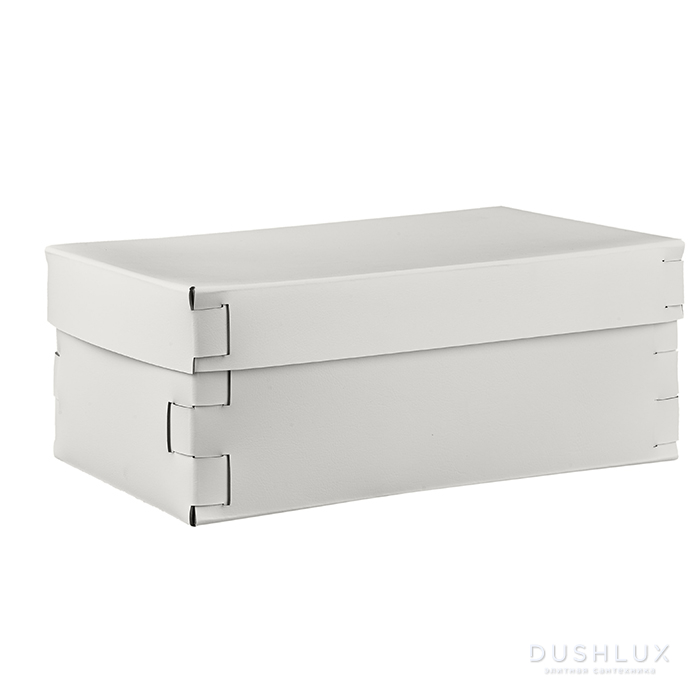 ADJ Коробка Snob, 32x20xH13,5 см., цвет: белый/панна котта