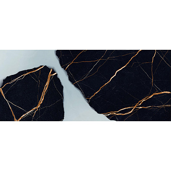Provenza Unique Marble Керамогранит 278x120x0.65см, глазурованный, универсальная, цвет: Ambra Sahara Noir Lappato