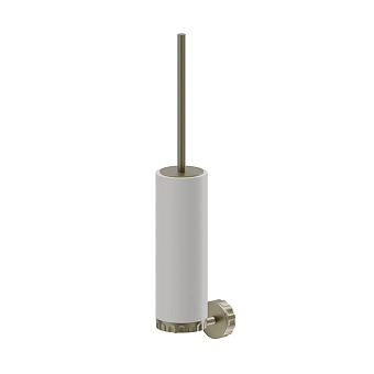 Newform Ionika accessori Ерш подвесной, белый композит, цвет: PVD brushed pale gold