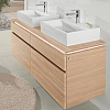 Villeroy&Boch Memento Раковина 60х42 см, 1 отв., прямоугольная, с переливом, с антигрязевым покрытием CeramicPlus, цвет: белый