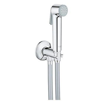 Grohe Tempesta-F Гигиенический душ, с запорным вентилем с автоматическим перекрытием, со шлангом 100см., цвет: хром