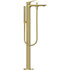Ideal Standard La Dolce Vita Смеситель для ванны, напольный, с ручным душем, цвет: PVD Brushed Gold (Шлифованное Золото)
