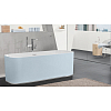 Villeroy&Boch Finion Ванна 170х70х62см., отдельностоящая, Quaryl®, цвет: альпийский белый/хром