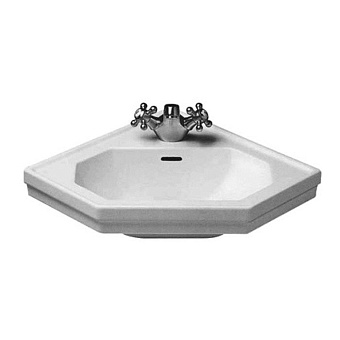 Duravit 1930 Раковина 59x45x19.5см., подвесная, 1 отв., цвет: белый