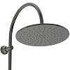 Ideal Standard La Dolce Vita Душевая система, с настенным смесителем для душа, верхний душ 30см., душевая лейка Stick, шланг Idealflex 175см., цвет: PVD Magnetic Grey (Магнит)