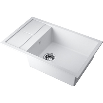 Omoikiri Sakaime 78-LB Кухонная мойка 78x20x50см.,встраиваемая, цвет: белый